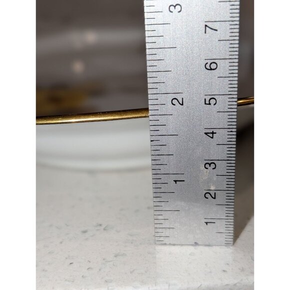 Vintage Sango China Oval Serving Platter Gold Trim Yellow Rose Design - Picture 11 of 11